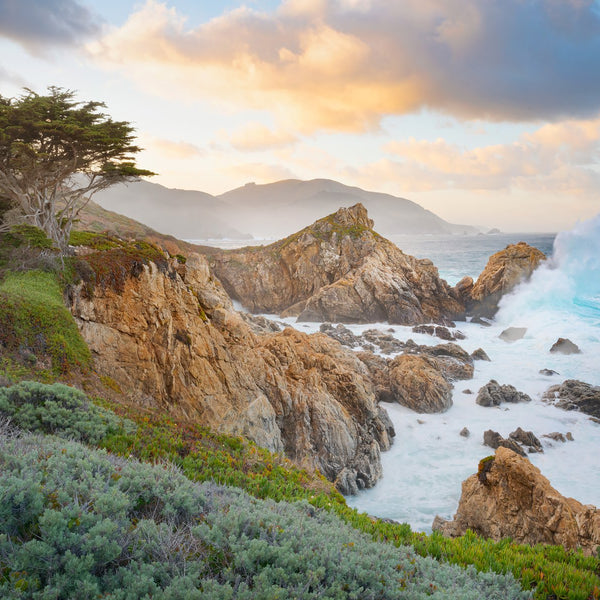 Pacific Sunset, Landscape Photography, Metal outlet Print, Large Prints, Humboldt County CA, Northern CA, DJerniganPhoto