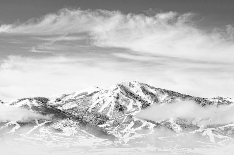 "Bald Mountain Black and White"