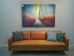 Warehouse Sale 40x60 Chromaluxe Metal Print of "Glowing Grove"