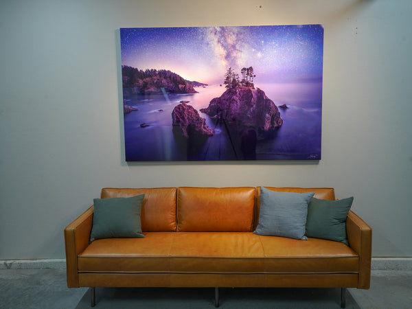 Warehouse Sale 48x72 Chromaluxe Metal Print of "Midnight Tides"