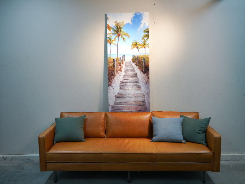 Warehouse Sale 25x60 Chromaluxe Metal Print of "Pathway to Paradise"